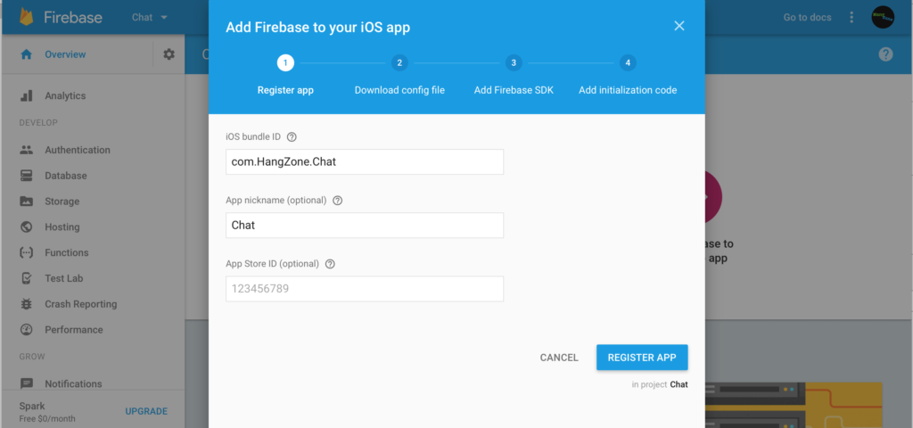 Firebase Chat 2