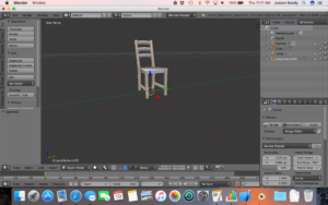 AR Blender Chair Export